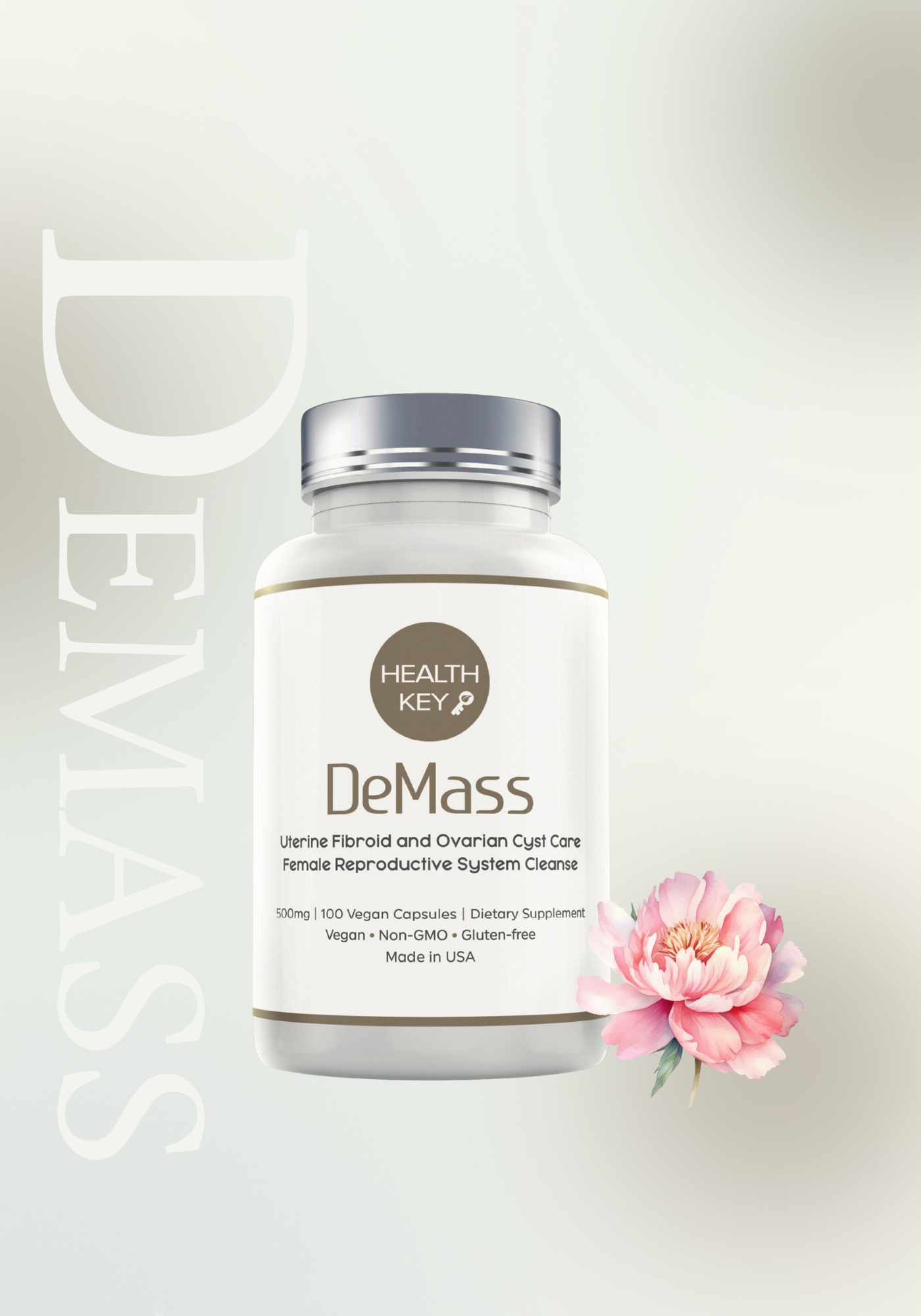 Healthkey DeMass Herbal Supplement for Hormone & Uterine Balance