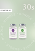 Healthkey Starter bundle for 30s with DetoWell and EverWell in Green background for improving women health
