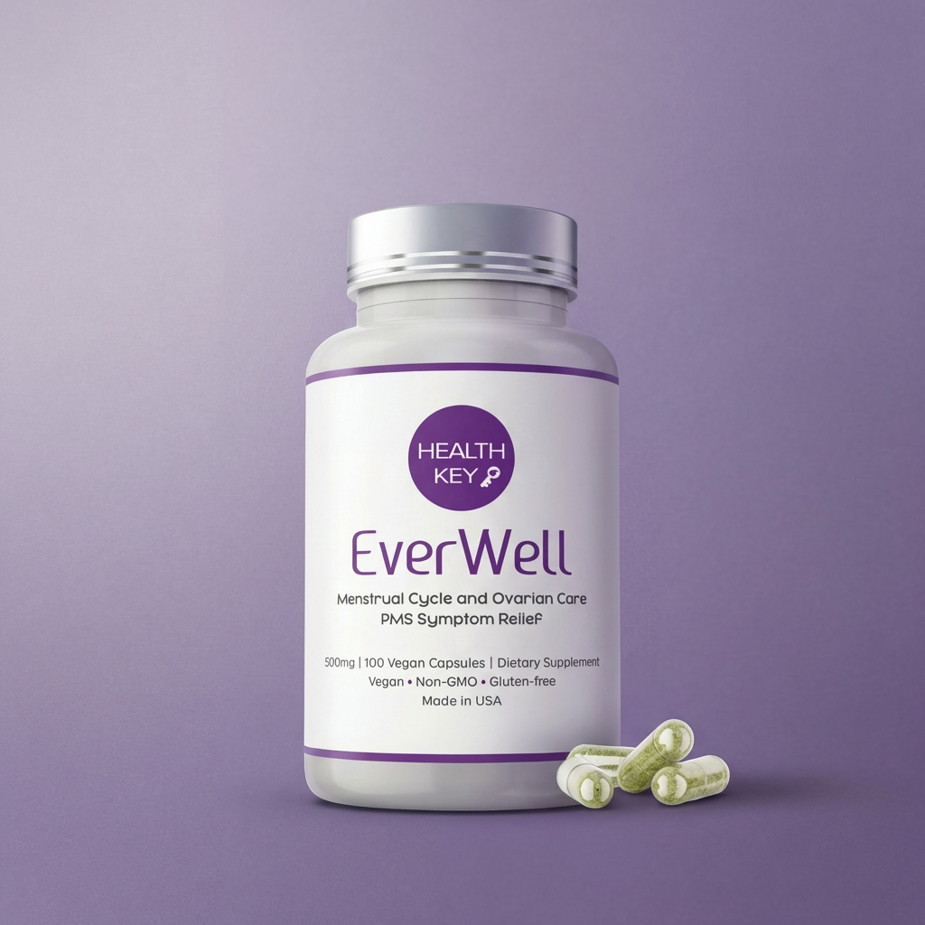 Supplement bottle labeled &