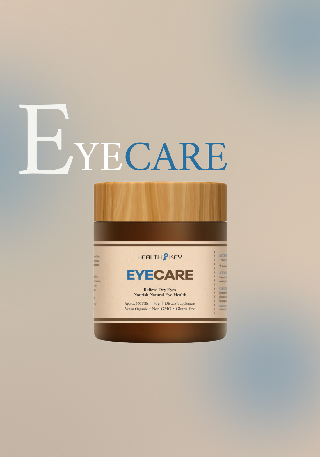 Healthkey EyeCare Herbal Dietary Supplement 500 Pills 90g Regular price