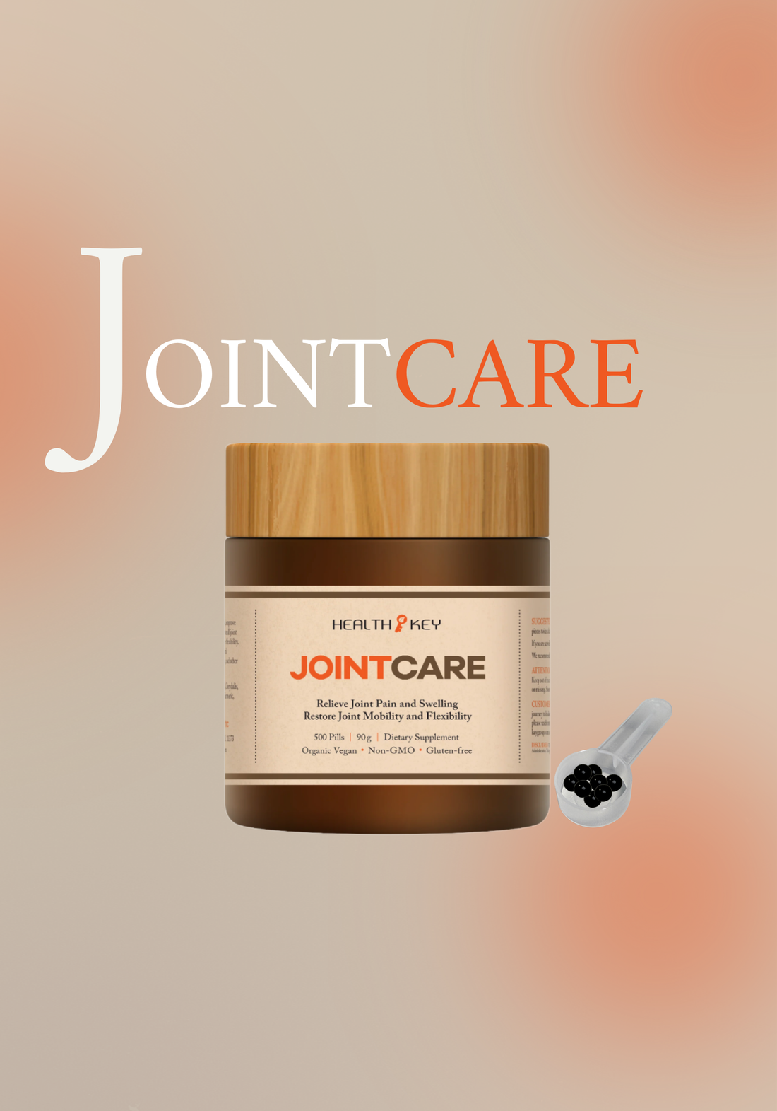 Healthkey JointCare Herbal Dietary Supplement 500 Pills 90g