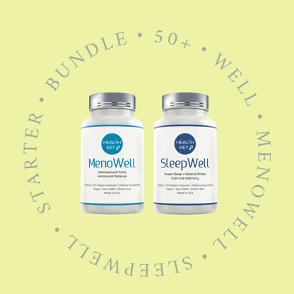 Two supplement bottles labeled &