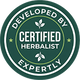 Certified Herbalist Expertly developed by badge